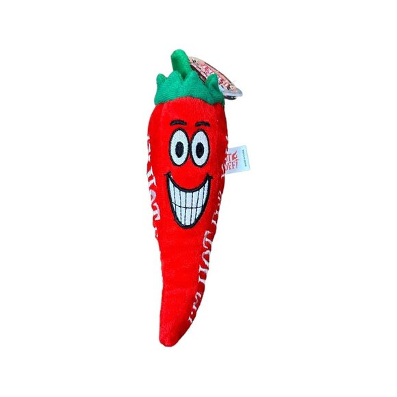 Hot Stuff Red Chilli Pepper Plush Talking Stuffed Animal Funny Novelty Gag Toy - Picture 1 of 6